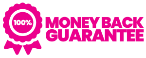 100% money back guarantee