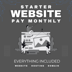 Pay monthly 5 page website