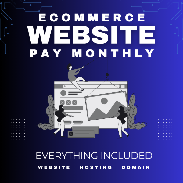 ecommerce website pay monthly