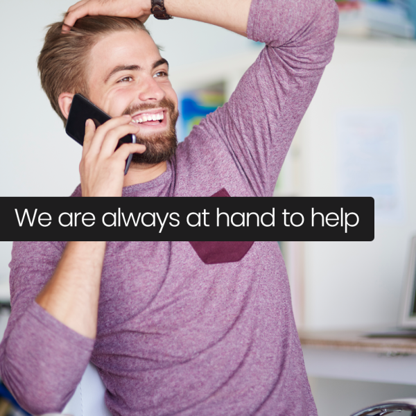 At hand to help