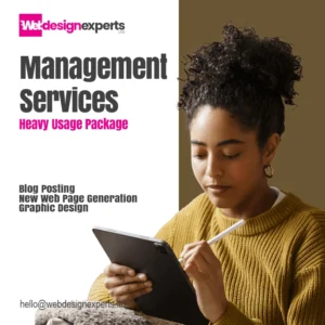 Heavy usage management service advert