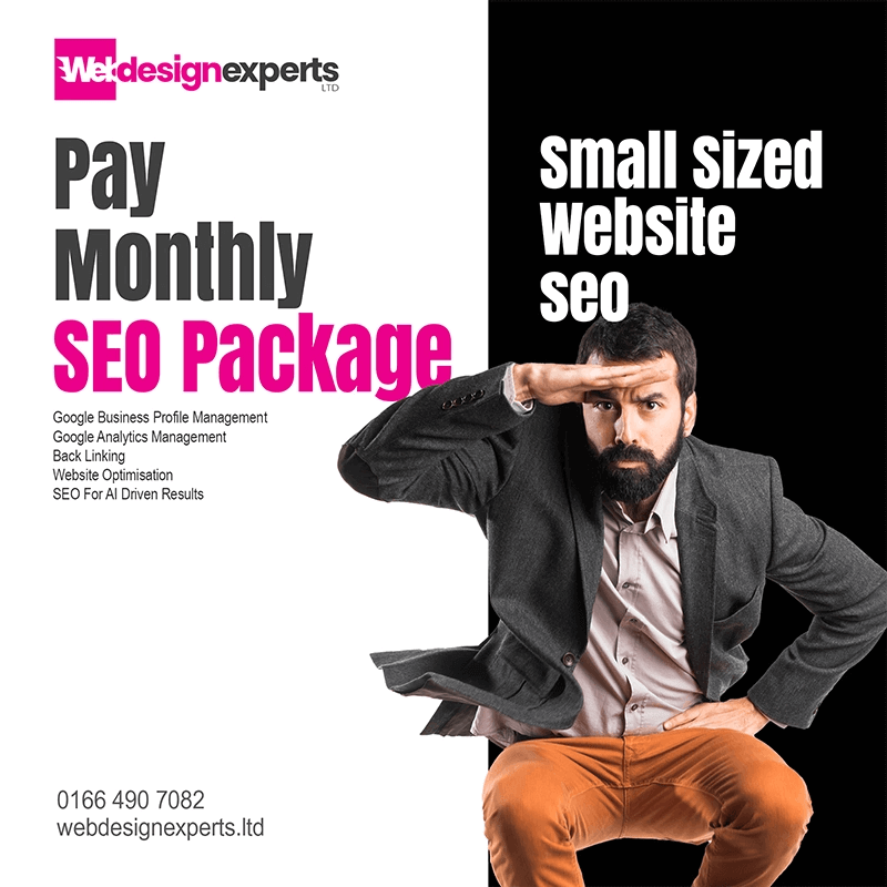 Small sized website SEO