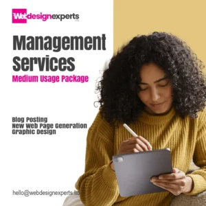 Medium usage management service advert