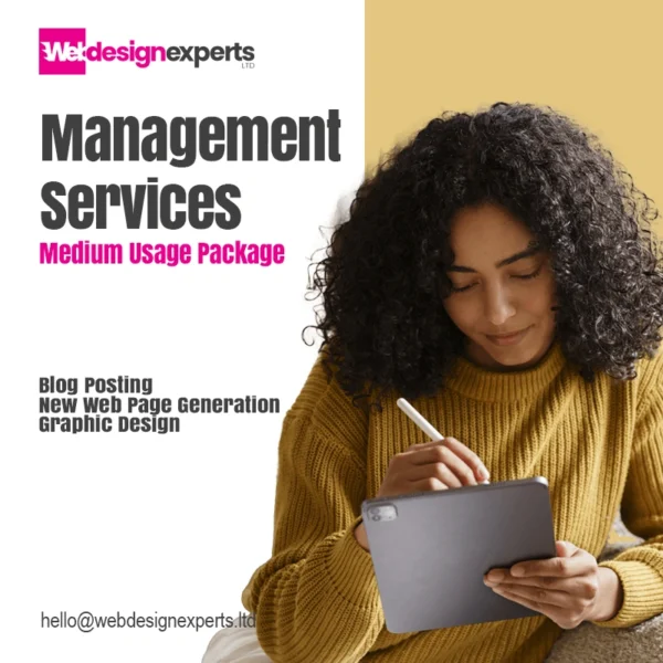 Medium usage management service advert